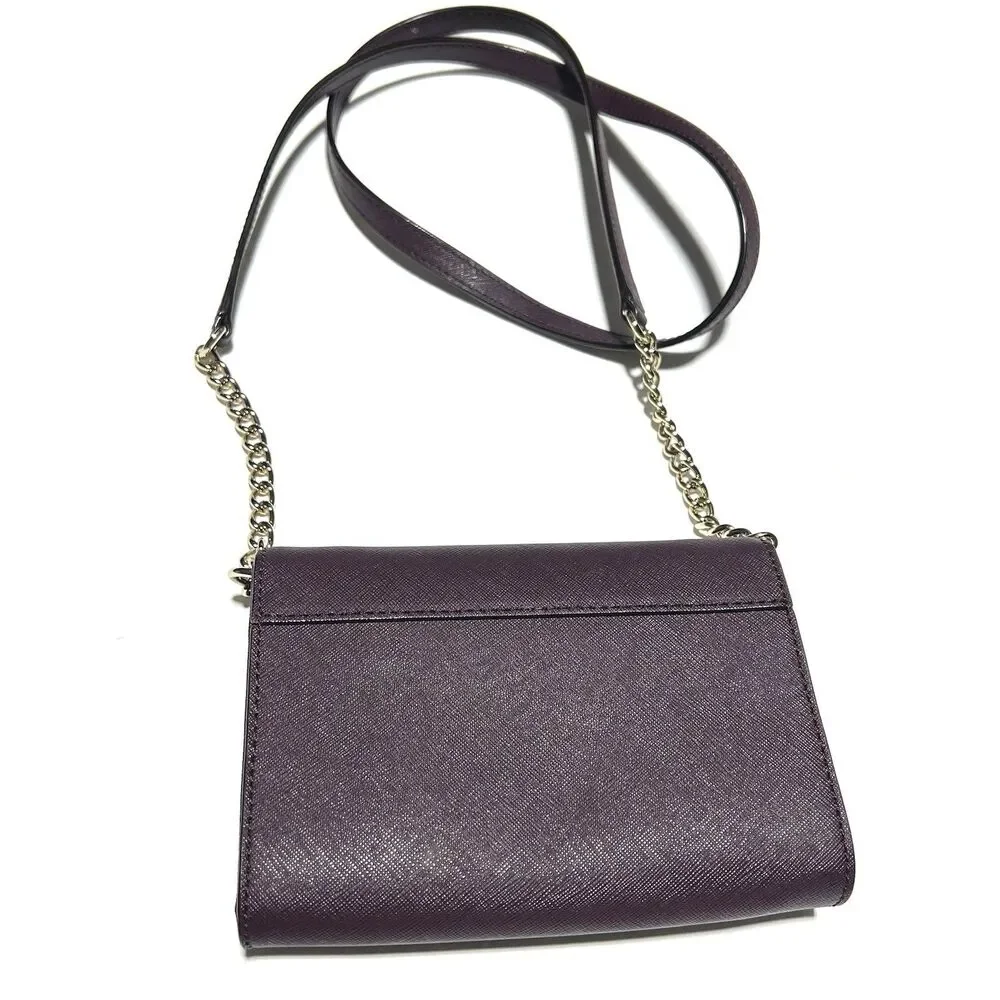 Kate Spade New York Cami crossbody Burgundy Saffiano Leather